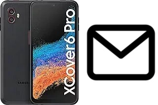 Configurer le courrier dans Samsung Galaxy Xcover6 Pro