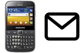 Configurer le courrier dans Samsung Galaxy Y Pro Duos B5512