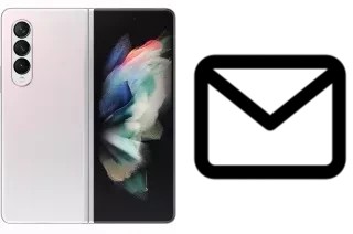 Configurer le courrier dans Samsung Galaxy Z Fold3 5G