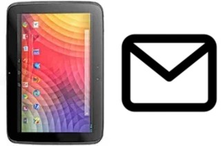 Configurer le courrier dans Samsung Google Nexus 10 P8110