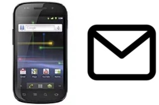 Configurer le courrier dans Samsung Google Nexus S