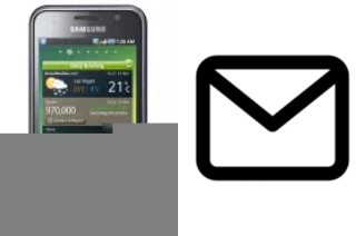 Configurer le courrier dans Samsung I9001 Galaxy S Plus