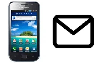 Configurer le courrier dans Samsung I9003 Galaxy SL