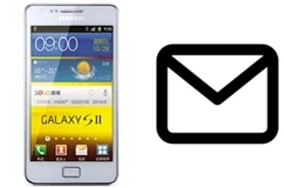 Configurer le courrier dans Samsung I9100G Galaxy S II