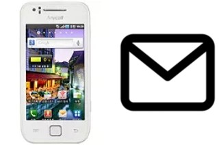 Configurer le courrier dans Samsung M130K Galaxy K