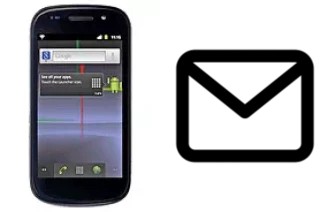 Configurer le courrier dans Samsung Google Nexus S I9020A