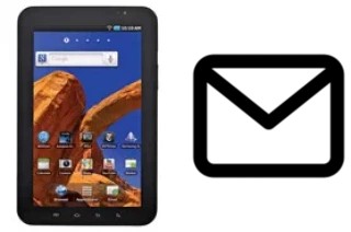 Configurer le courrier dans Samsung P1010 Galaxy Tab Wi-Fi