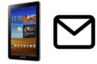 Configurer le courrier dans Samsung P6800 Galaxy Tab 7.7