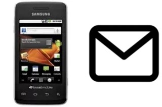 Configurer le courrier dans Samsung Galaxy Prevail