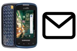 Configurer le courrier dans Samsung R730 Transfix