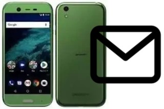 Configurer le courrier dans Sharp Android One X1