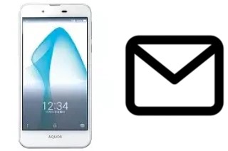 Configurer le courrier dans Sharp Aquos L