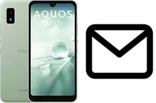 Configurer le courrier dans Sharp Aquos wish