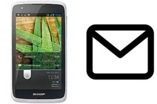 Configurer le courrier dans Sharp SH530U