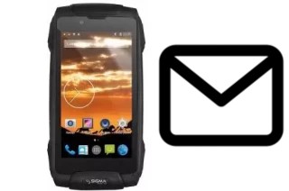 Configurer le courrier dans Sigma_mobile Sigma mobile X-treme PQ25