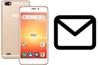 Configurer le courrier dans Sky-Devices Platinum J5