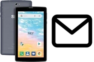 Configurer le courrier dans Sky-Devices Platinum View2