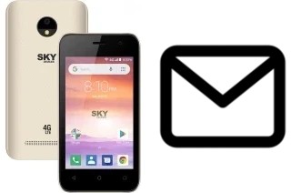 Configurer le courrier dans Sky-Devices SKY Black