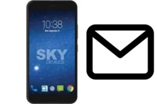 Configurer le courrier dans Sky-Devices Sky Elite 5-0L Plus