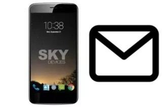 Configurer le courrier dans Sky-Devices Sky Elite 5-5L Plus