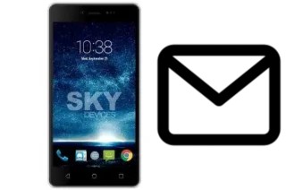 Configurer le courrier dans Sky-Devices Sky Fuego 5-0 Plus