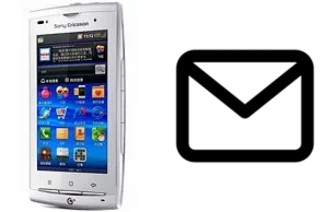 Configurer le courrier dans Sony Ericsson A8i