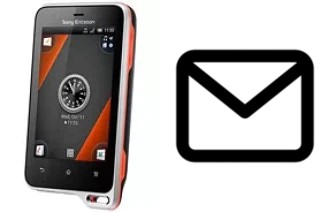 Configurer le courrier dans Sony Ericsson Xperia active