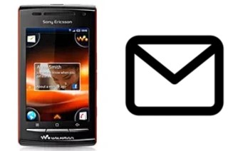 Configurer le courrier dans Sony Ericsson W8