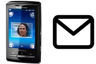 Configurer le courrier dans Sony Ericsson Xperia X10 mini