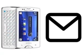 Configurer le courrier dans Sony Ericsson Xperia mini pro