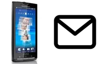 Configurer le courrier dans Sony Ericsson Xperia X10