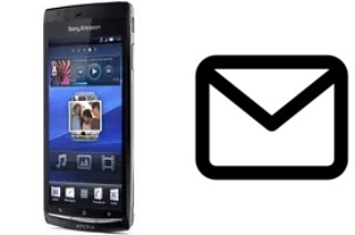 Configurer le courrier dans Sony Ericsson Xperia Arc