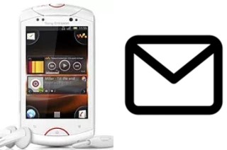 Configurer le courrier dans Sony Ericsson Live with Walkman