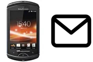 Configurer le courrier dans Sony Ericsson WT18i