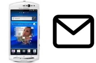 Configurer le courrier dans Sony Ericsson Xperia neo V