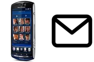 Configurer le courrier dans Sony Ericsson Xperia Neo