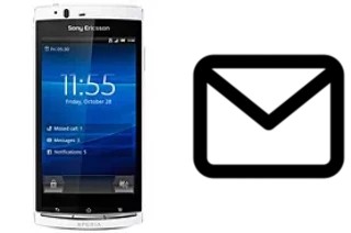 Configurer le courrier dans Sony Ericsson Xperia Arc S