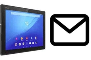 Configurer le courrier dans Sony Xperia Z4 Tablet LTE