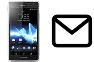 Configurer le courrier dans Sony Xperia GX SO-04D