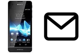 Configurer le courrier dans Sony Xperia SX SO-05D