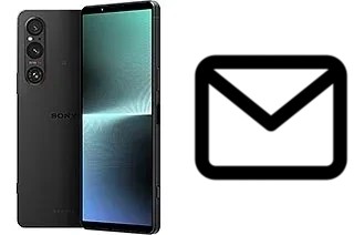 Configurer le courrier dans Sony Xperia 1 V