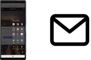 Configurer le courrier dans Sony Xperia 1