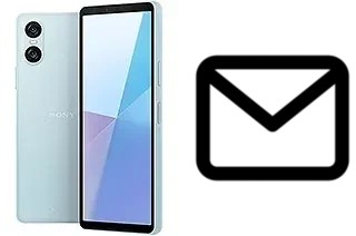 Configurer le courrier dans Sony Xperia 10 VI