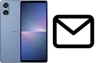 Configurer le courrier dans Sony Xperia 5 V