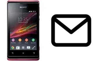 Configurer le courrier dans Sony Xperia E