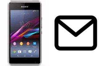 Configurer le courrier dans Sony Xperia E1 dual