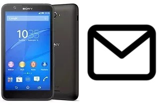 Configurer le courrier dans Sony Xperia E4