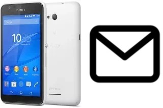 Configurer le courrier dans Sony Xperia E4g