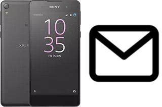 Configurer le courrier dans Sony Xperia E5