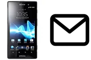 Configurer le courrier dans Sony Xperia ion HSPA